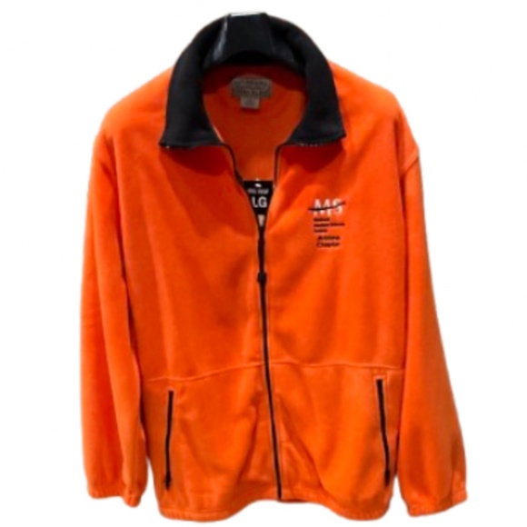 Colorado Timberline  Orange Fleece, Full zip Jacket. Sz L.  NWT - Picture 1 of 7